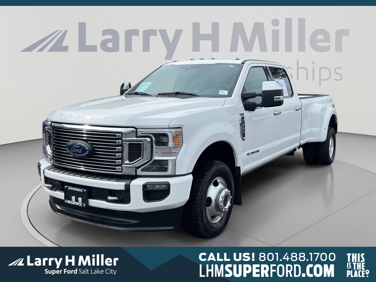 Certified 2021 Ford F350 Platinum w/ FX4 Off-Road Package AWD/4WD image 1