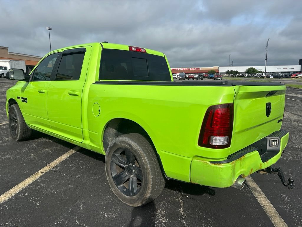 Used 2017 RAM 1500 Sport w/ Sublime Green Sport Package AWD/4WD image 7