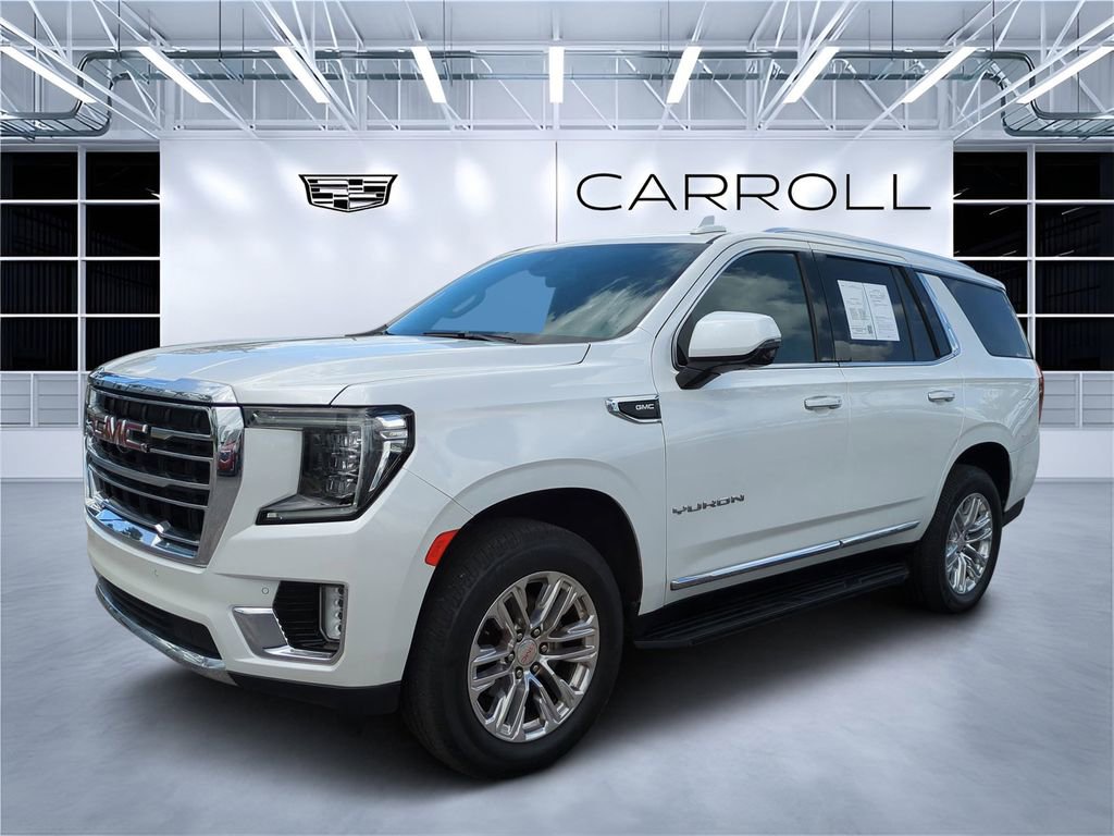 Used 2021 GMC Yukon SLT w/ SLT Luxury Plus Package RWD image 7