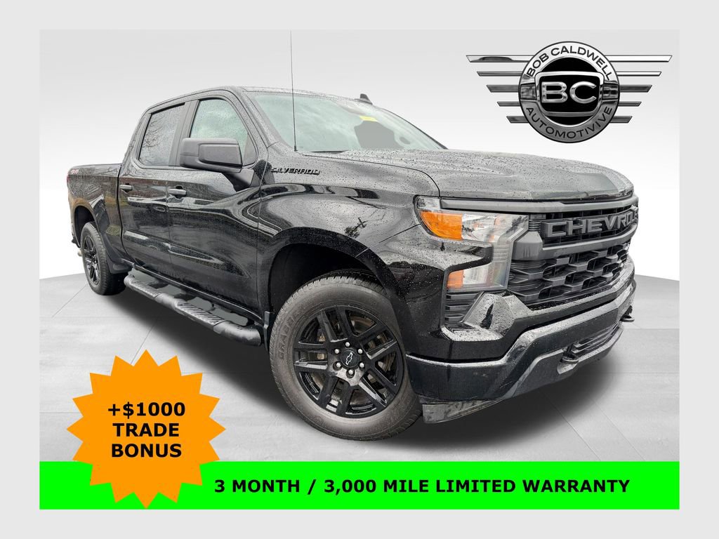 Used 2024 Chevrolet Silverado 1500 Custom w/ Rally Edition