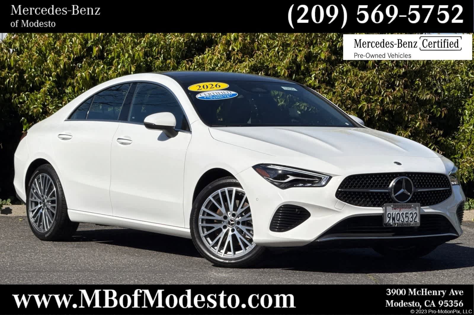 Certified 2026 Mercedes-Benz CLA 250 image 1