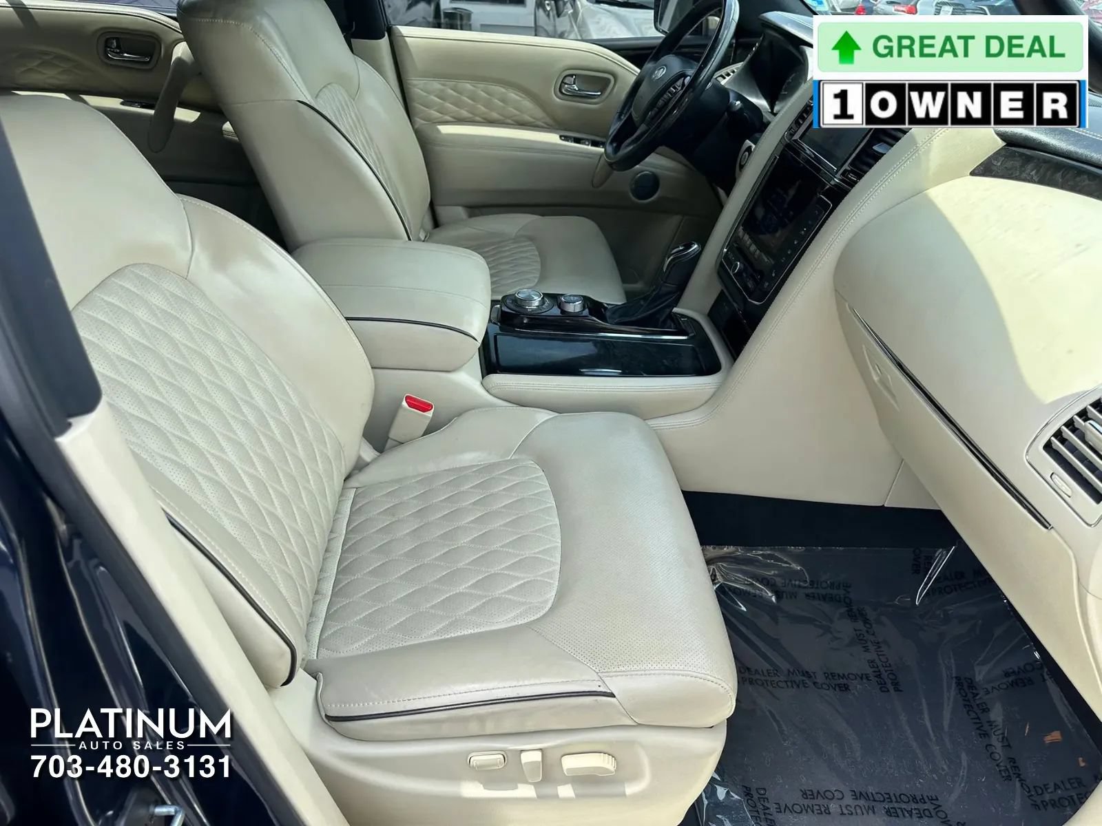 Used 2021 INFINITI QX80 Sensory w/ All-Season Package AWD/4WD image 13