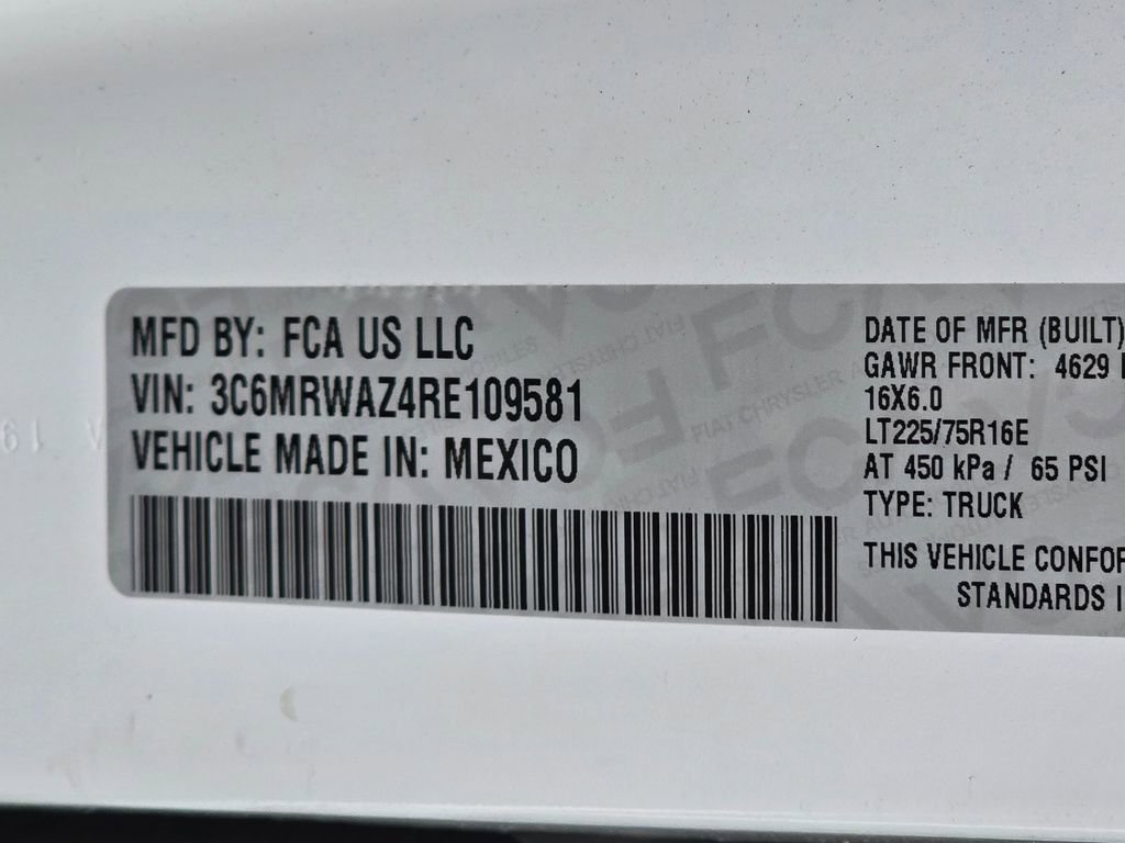 Used 2024 RAM ProMaster 3500 w/ Delivery Van Package image 52