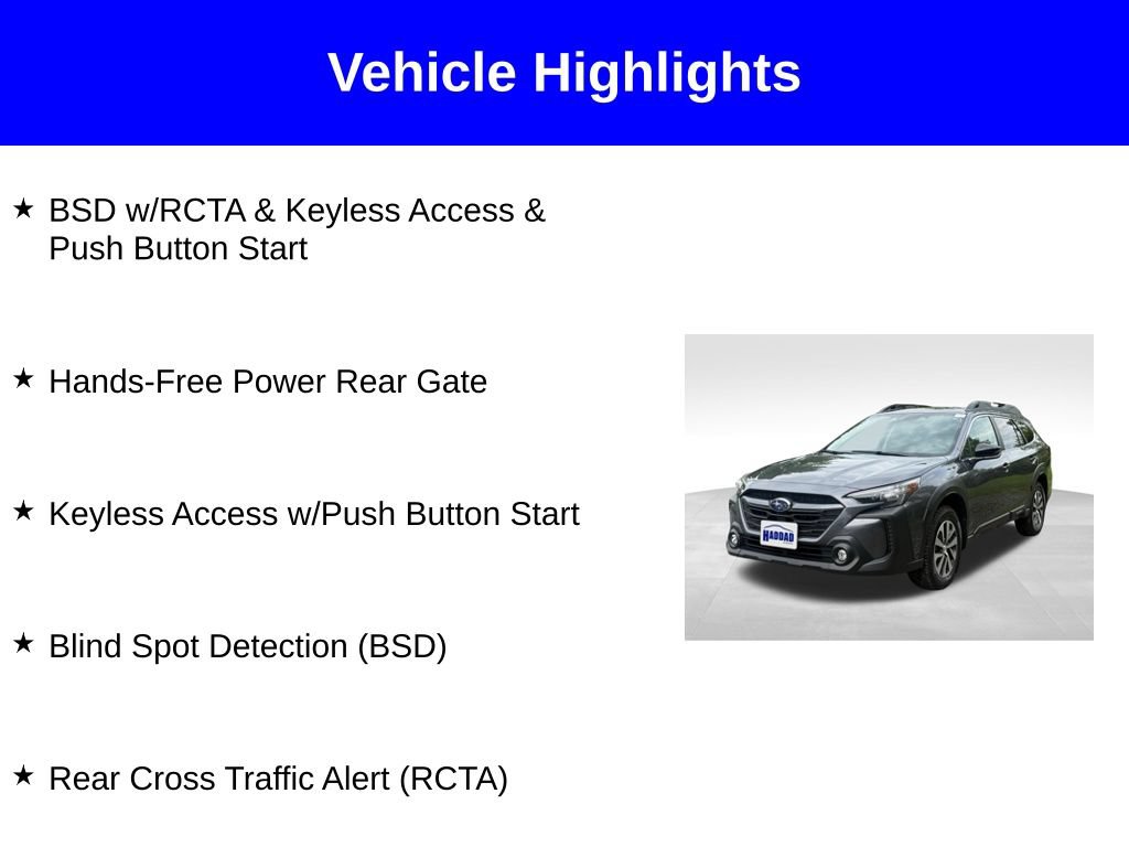 Used 2024 Subaru Outback Premium AWD/4WD image 2