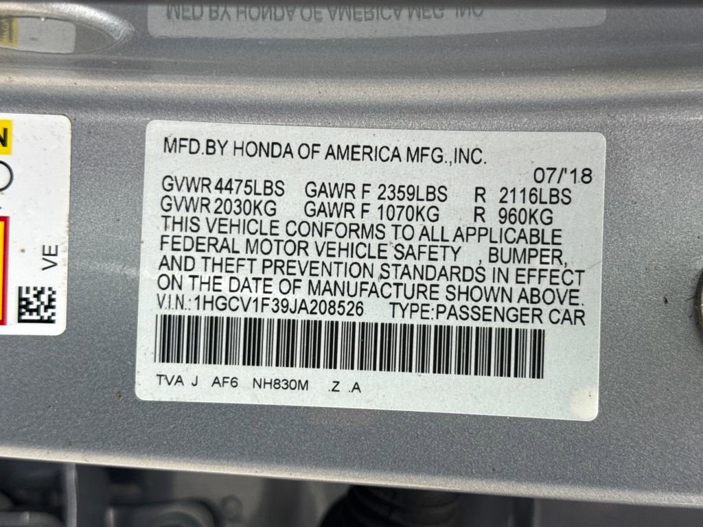 Used 2018 Honda Accord Sport image 30