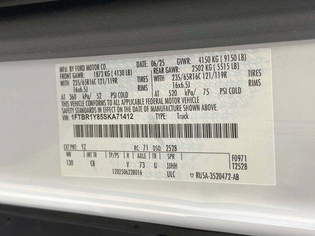 Used 2025 Ford Transit 250 Low Roof w/ Exterior Upgrade Package RWD image 31
