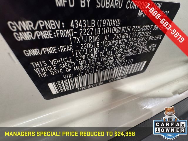 Used 2023 Subaru Crosstrek 2.0i Premium image 28