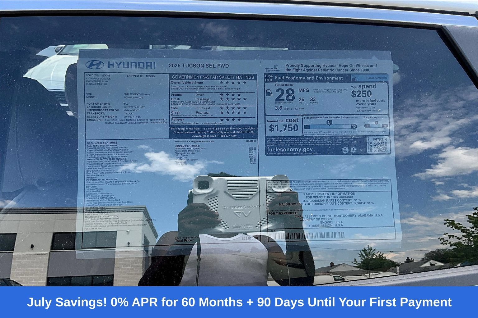 New 2026 Hyundai Tucson SEL FWD image 17