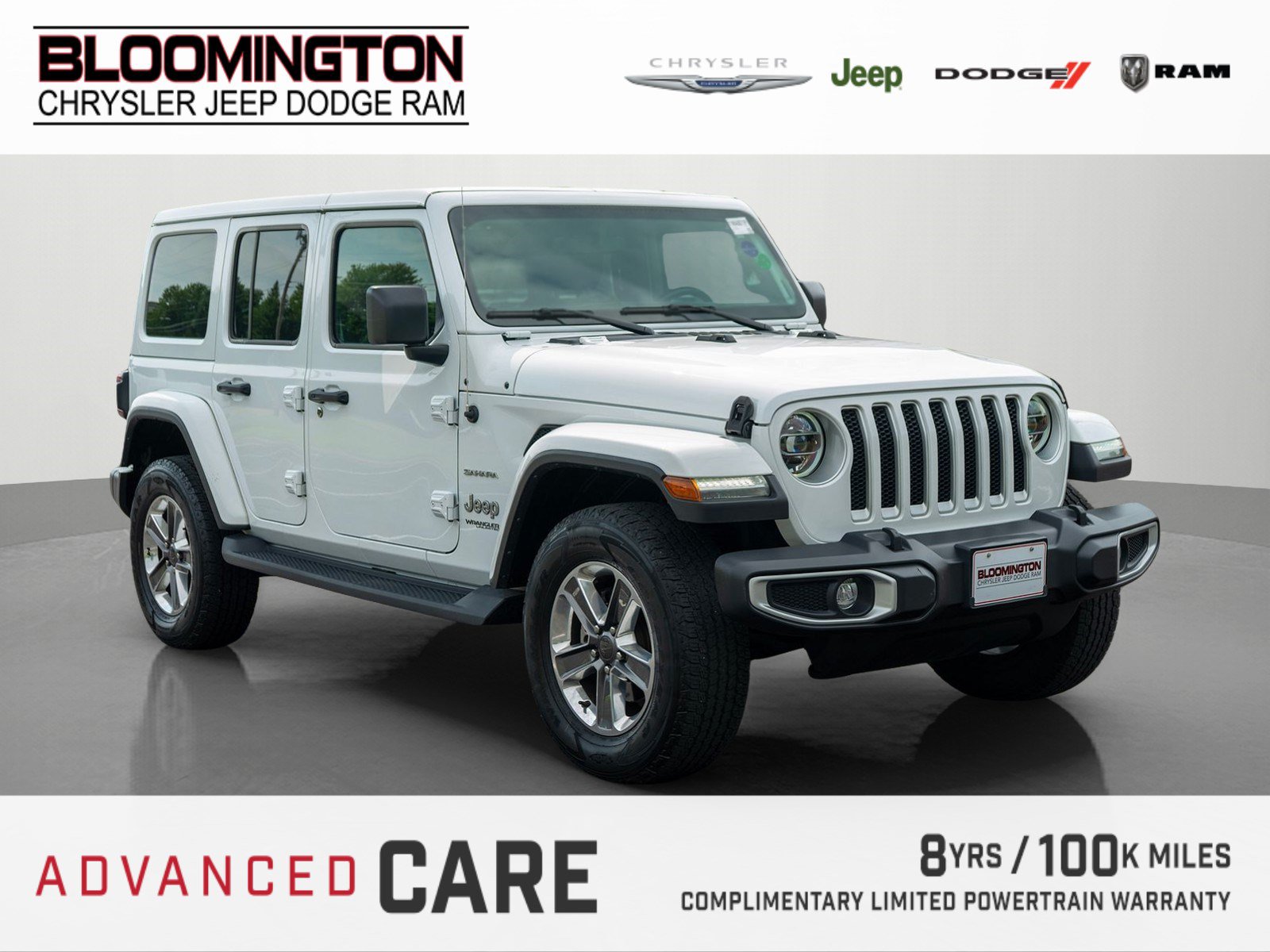 Used 2022 Jeep Wrangler Unlimited Sahara w/ LED Lighting Group