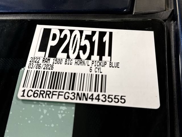 Used 2022 RAM 1500 Big Horn image 28