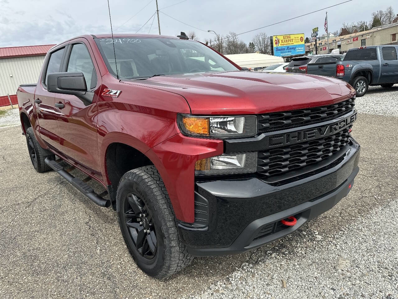 Used 2021 Chevrolet Silverado 1500 Custom Trail Boss w/ Safety Confidence Package AWD/4WD image 9