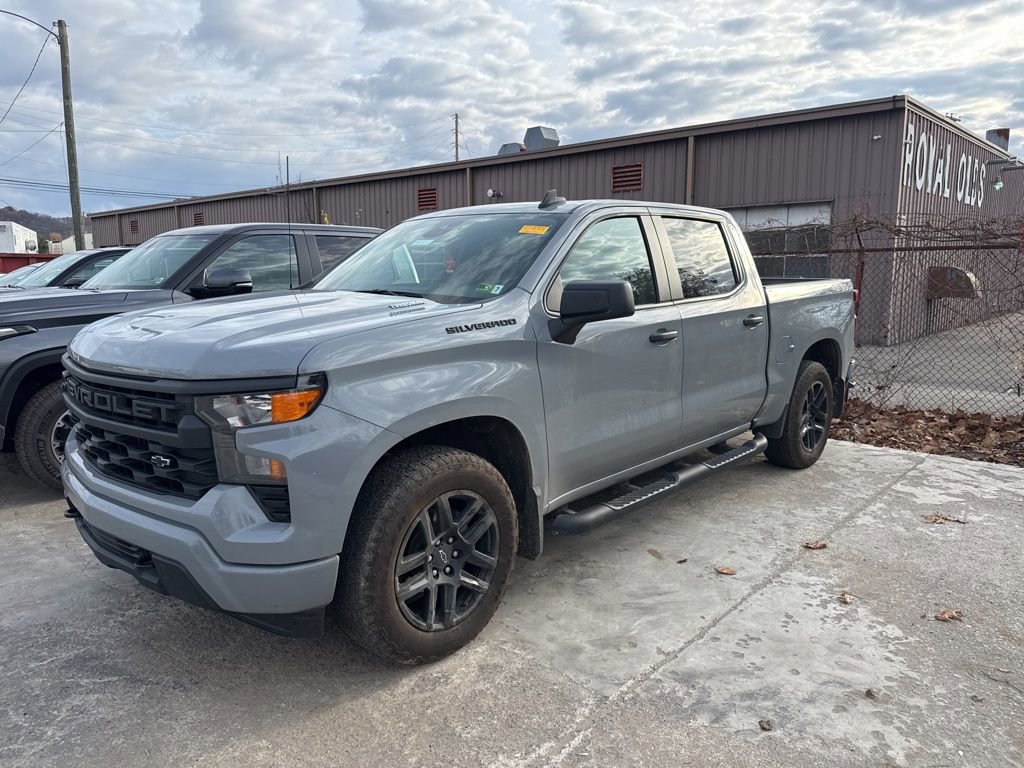 Used 2024 Chevrolet Silverado 1500 Custom w/ Turbomax Blackout Package