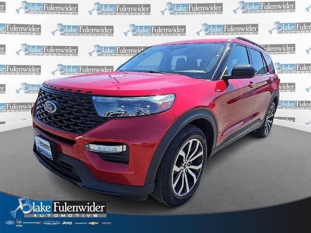 Used 2022 Ford Explorer ST-Line w/ Class IV Trailer Tow Package RWD image 1