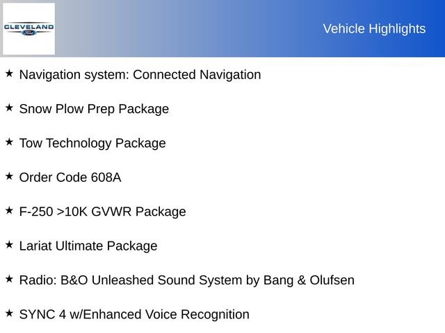 Used 2023 Ford F250 Lariat w/ Lariat Ultimate Package image 4