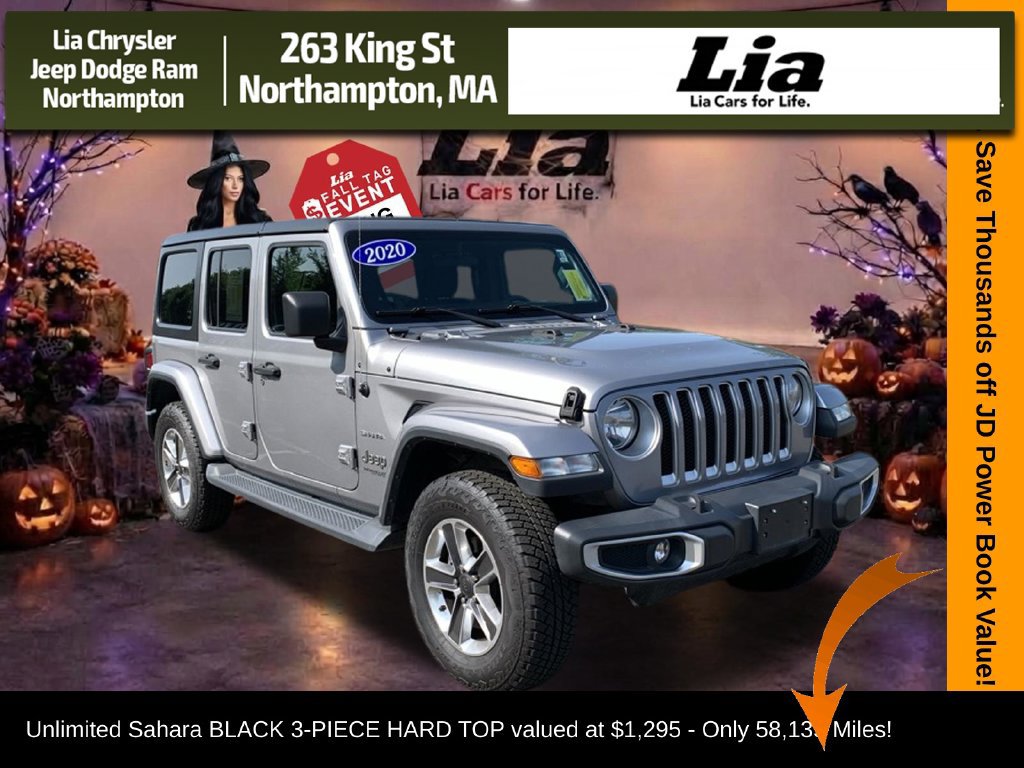 Certified 2020 Jeep Wrangler Unlimited Sahara w/ Cold Weather Group