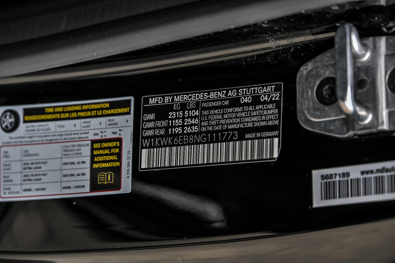 Used 2022 Mercedes-Benz C 43 AMG 4MATIC Cabriolet image 55