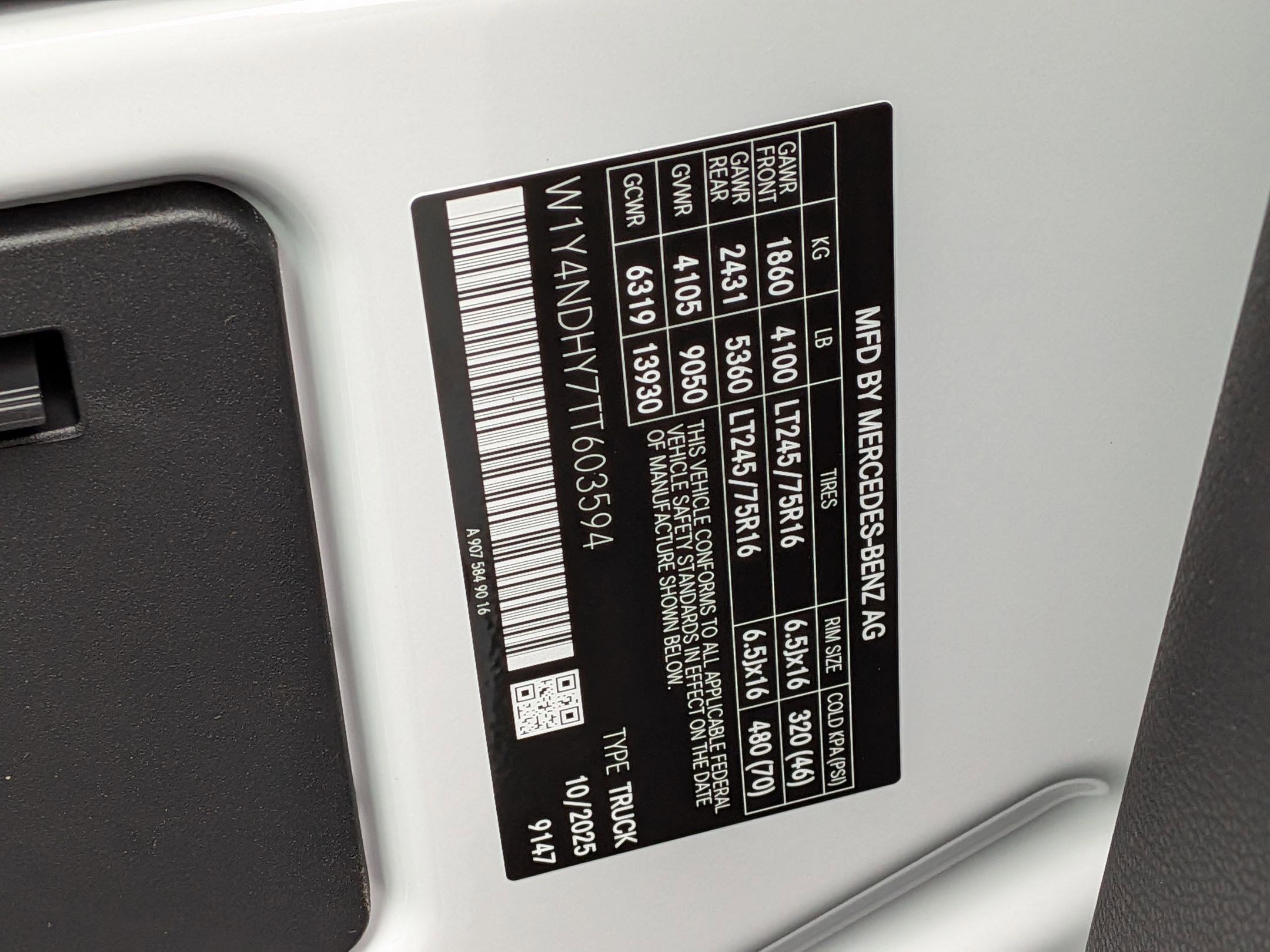 New 2026 Mercedes-Benz Sprinter 2500 image 34