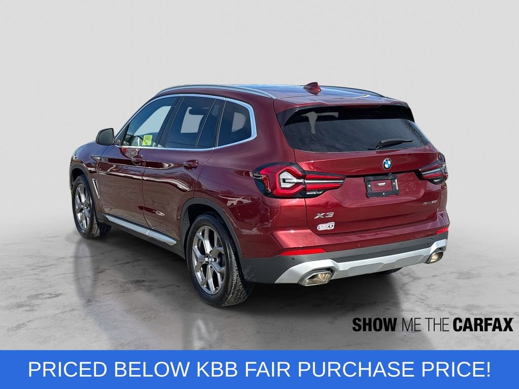 Used 2022 BMW X3 xDrive30i w/ Premium Package 2 image 3