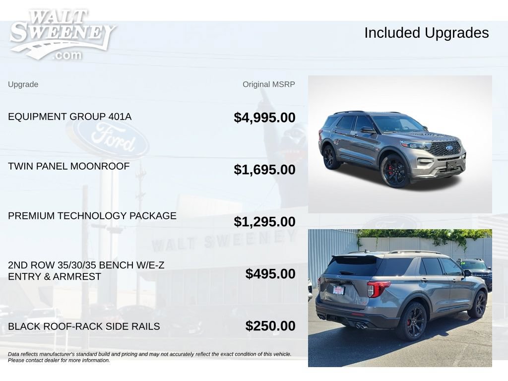 Used 2021 Ford Explorer ST w/ Equipment Group 401A AWD/4WD image 11