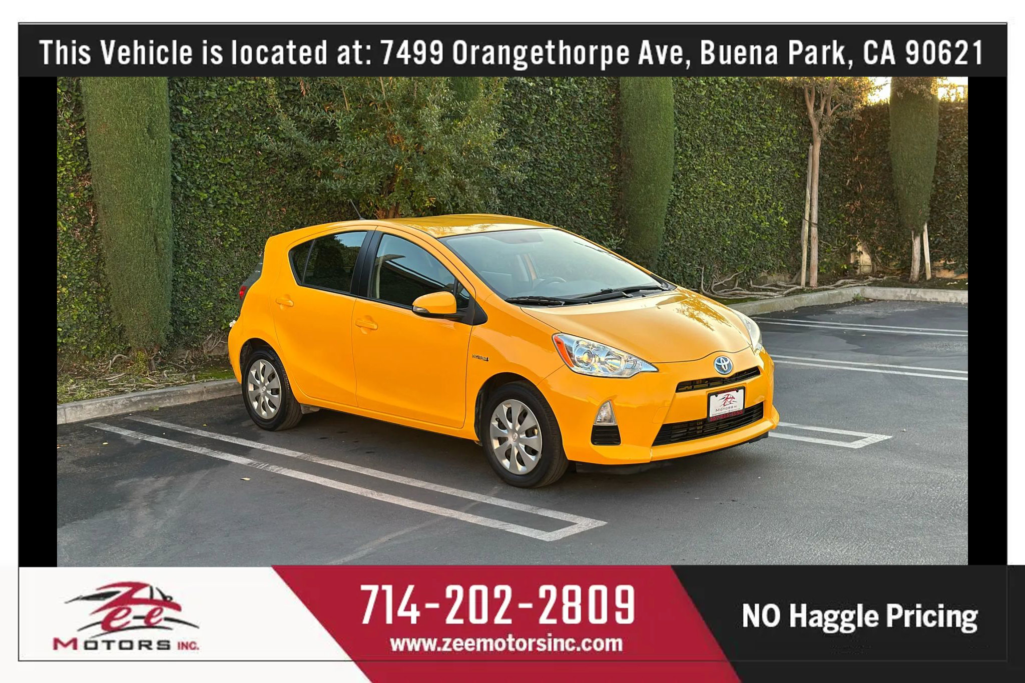 Used 2014 Toyota Prius C Two image 4