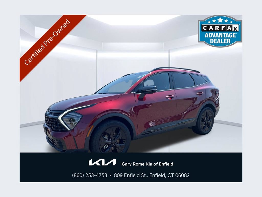 Certified 2025 Kia Sportage X-Line AWD/4WD image 1