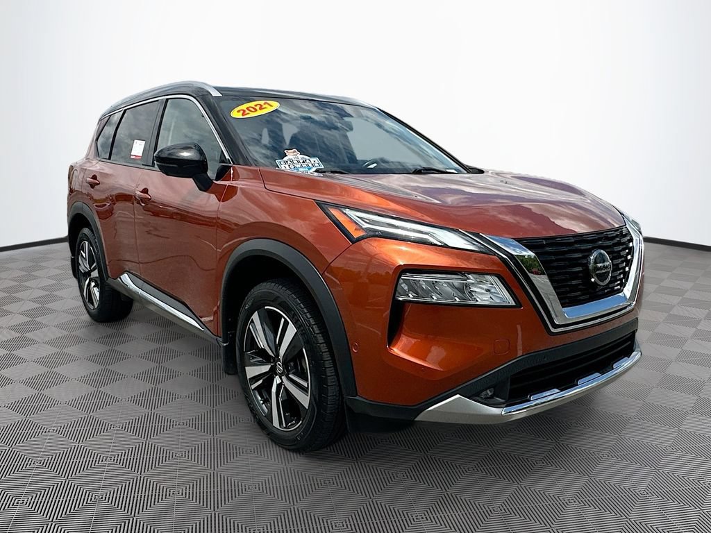 Used 2021 Nissan Rogue Platinum AWD/4WD video 3
