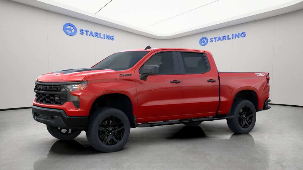 New 2026 Chevrolet Silverado 1500 Custom Trail Boss w/ Dark Appearance Package AWD/4WD image 3