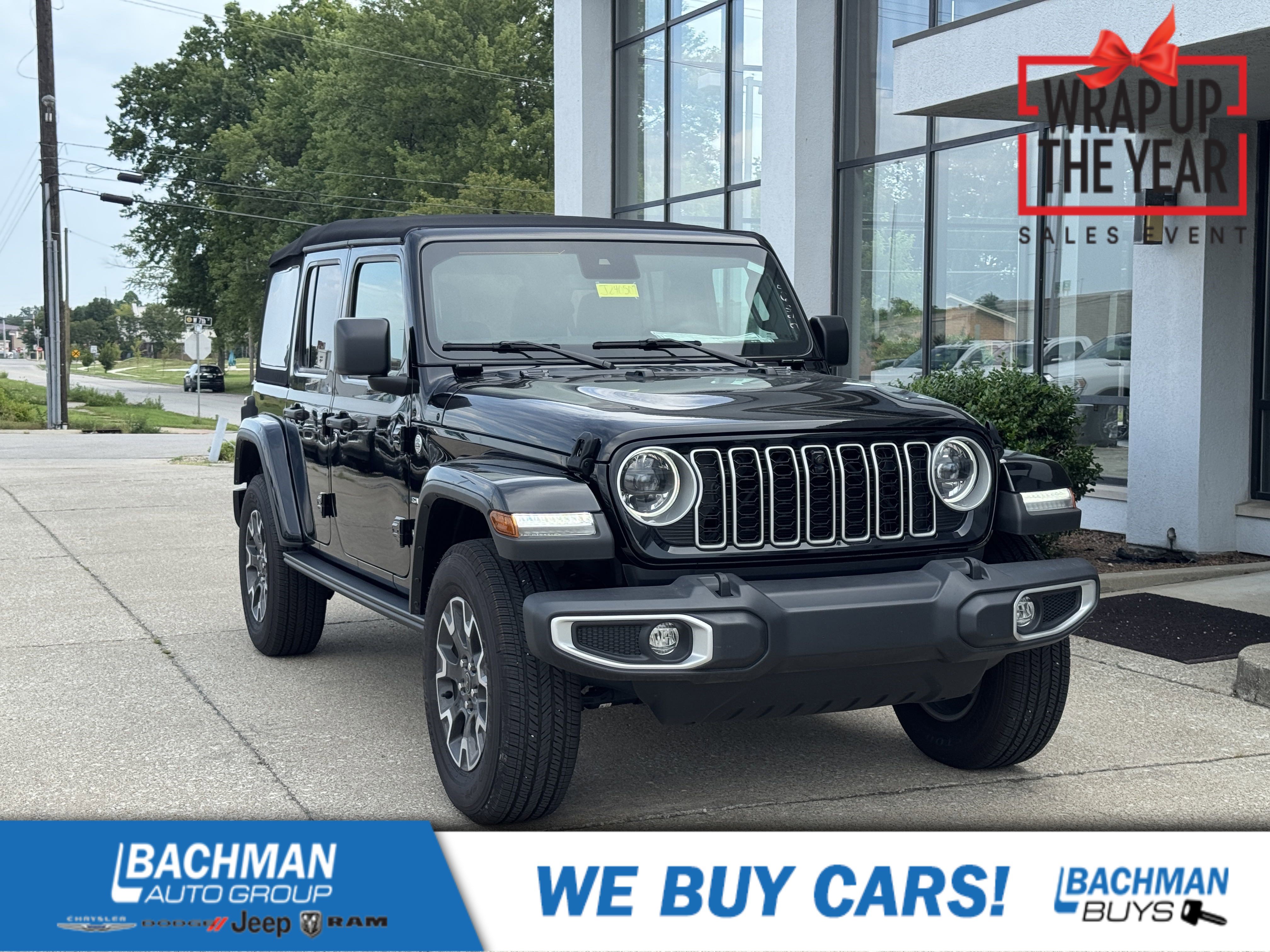 New 2024 Jeep Wrangler Sahara w/ Technology Group