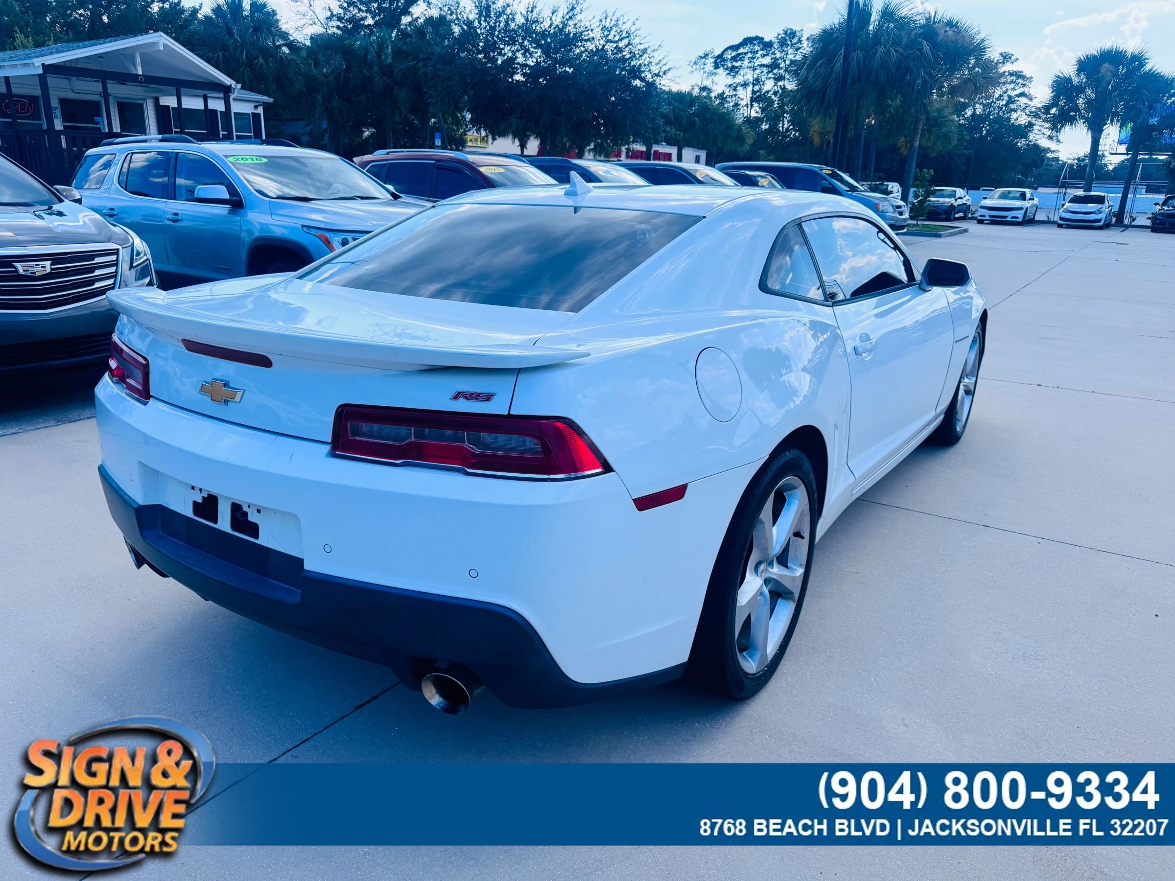 Used 2015 Chevrolet Camaro LT w/ RS Package RWD image 3