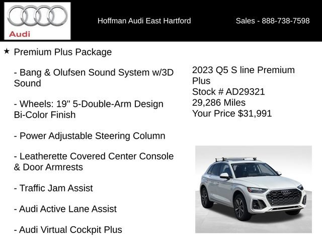 Certified 2023 Audi Q5 2.0T Premium Plus w/ Premium Plus Package AWD/4WD image 12