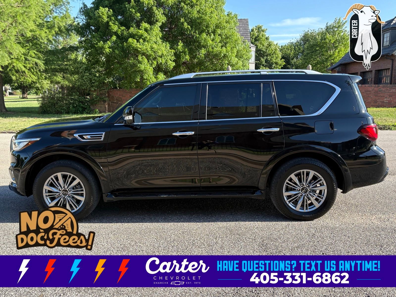 Used 2021 INFINITI QX80 Luxe RWD image 1