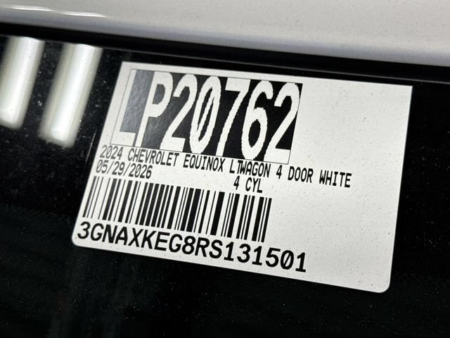 Certified 2024 Chevrolet Equinox LT w/ LPO, Floor Liner Package FWD image 30