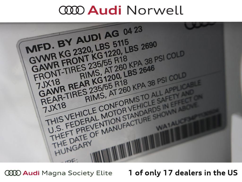 Used 2023 Audi Q3 2.0T Premium w/ Convenience Package AWD/4WD image 3