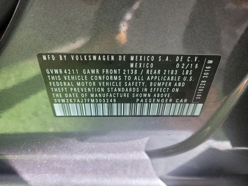 Used 2015 Volkswagen Jetta S FWD image 33