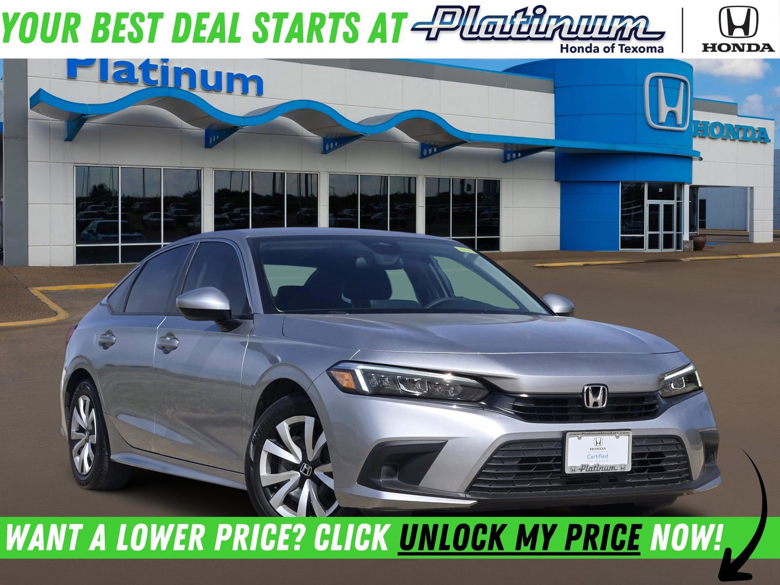 Certified 2024 Honda Civic LX