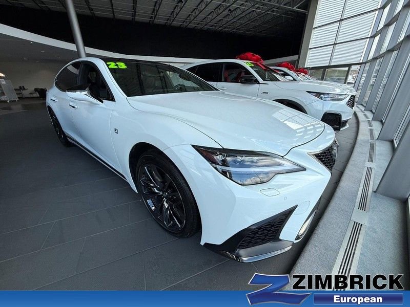 Used 2023 Lexus LS 500 F Sport w/ Accessory Package (Z2) AWD/4WD image 1