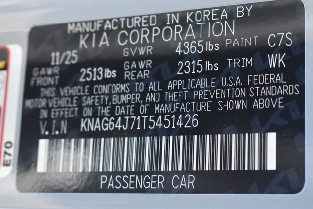 New 2026 Kia K5 GT-Line w/ GT-Line Premium Package image 37