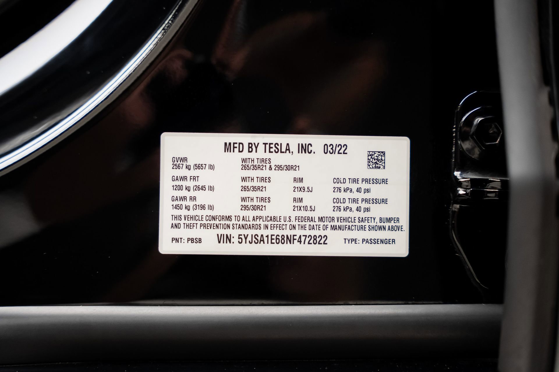 Used 2022 Tesla Model S Plaid image 51