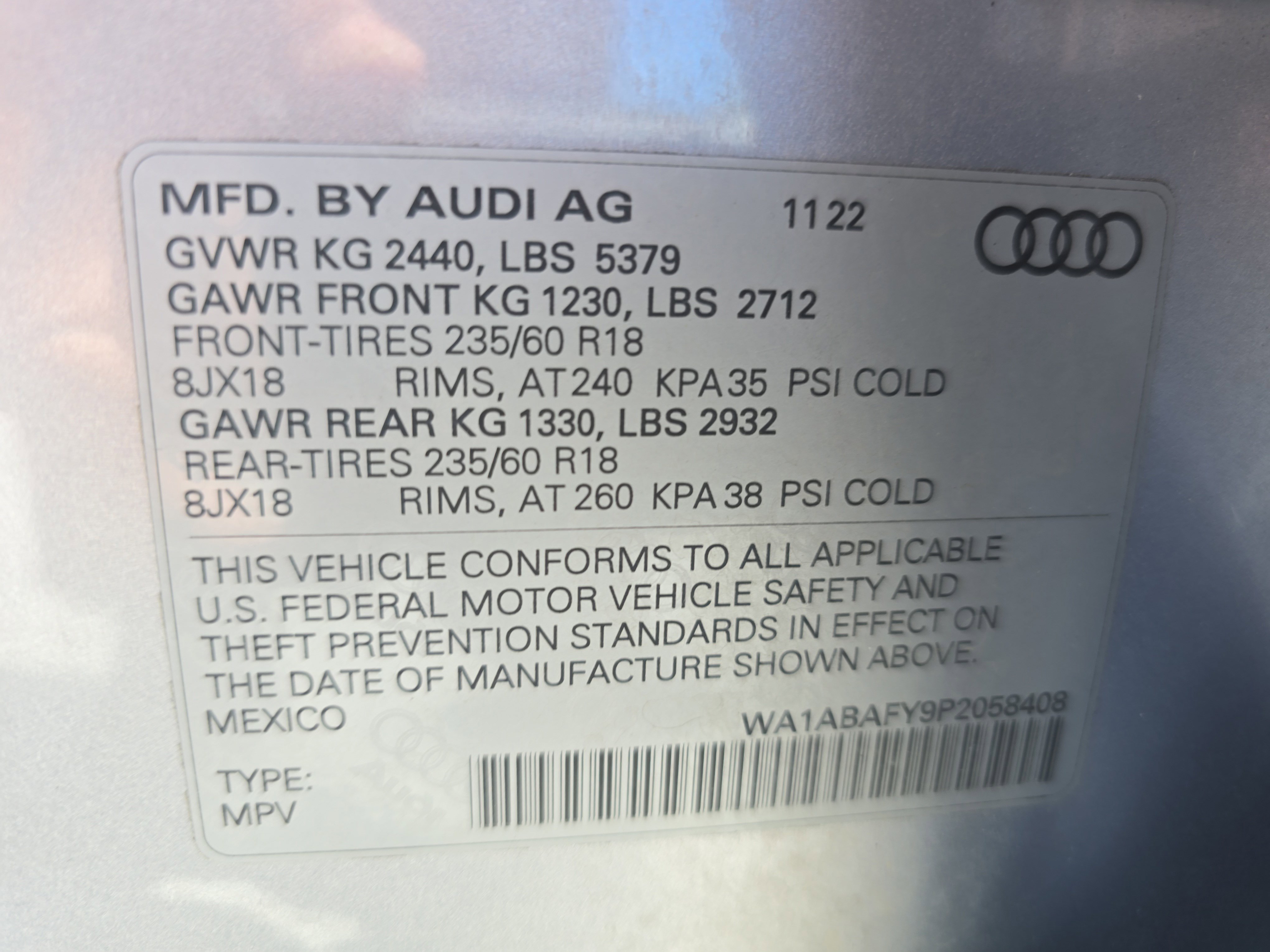 Used 2023 Audi Q5 2.0T Premium w/ Convenience Package AWD/4WD image 34