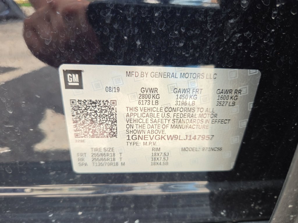 Used 2020 Chevrolet Traverse LT w/ Driver Confidence II Package AWD/4WD image 45