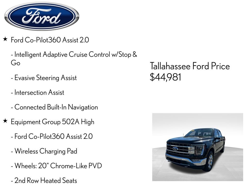 Used 2023 Ford F150 Lariat w/ Equipment Group 502A High image 7