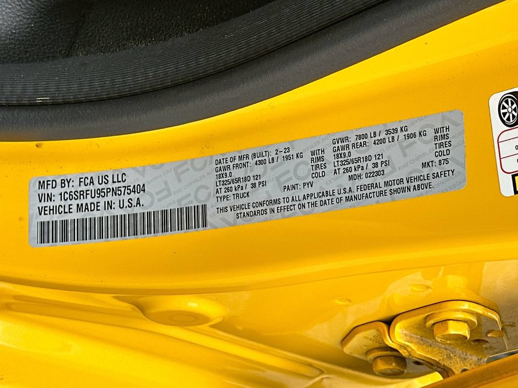 Used 2023 RAM 1500 TRX w/ TRX Level 2 Equipment Group AWD/4WD image 27
