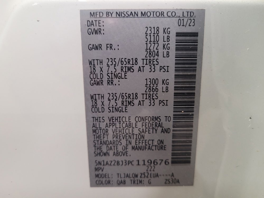 Used 2023 Nissan Murano SV image 33