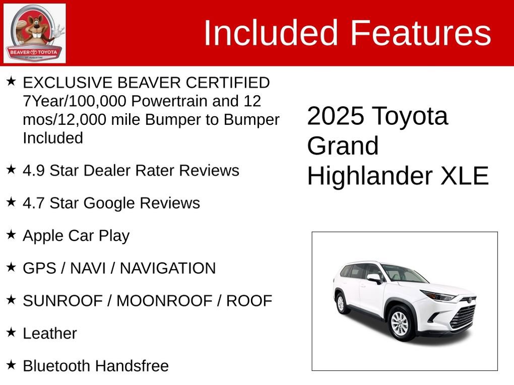 Used 2025 Toyota Grand Highlander FWD image 4