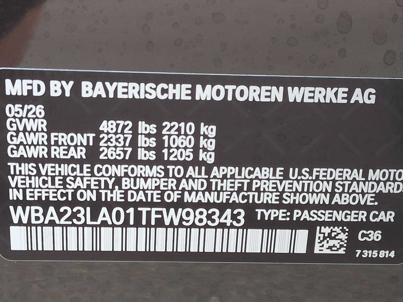 New 2026 BMW 330i xDrive Sedan w/ M Sport Package AWD/4WD image 38