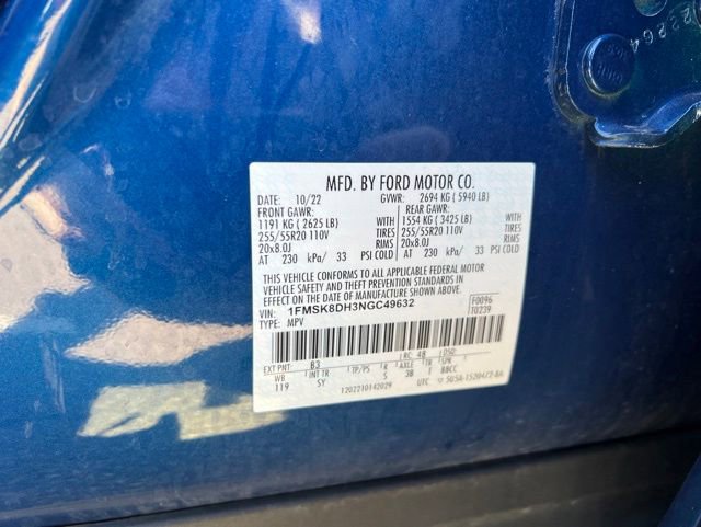 Used 2022 Ford Explorer XLT w/ Equipment Group 202A AWD/4WD image 15