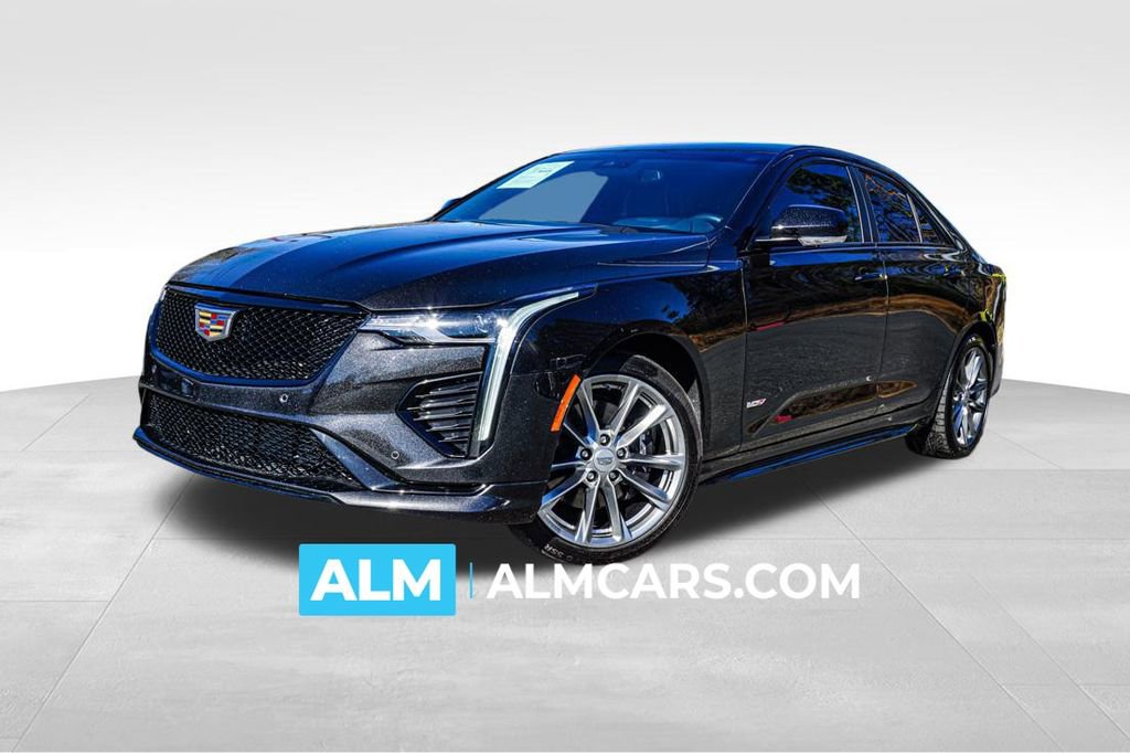 Used 2024 Cadillac CT4 V w/ Climate Package image 1