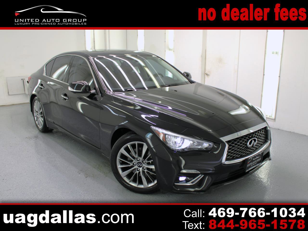 Used 2023 INFINITI Q50 Luxe w/ Cargo Package image 1