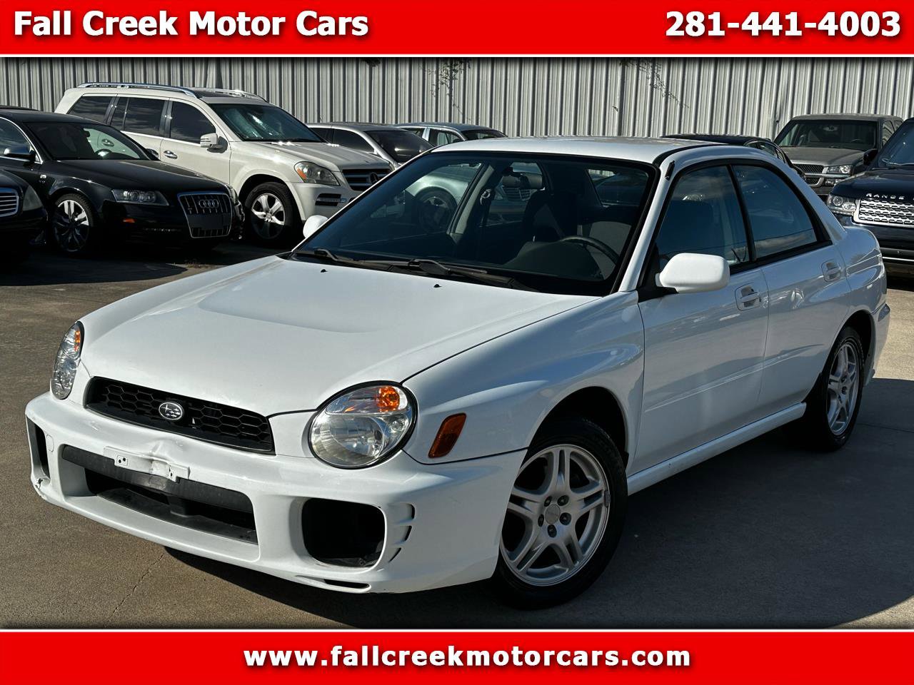 Used 2002 Subaru Impreza RS