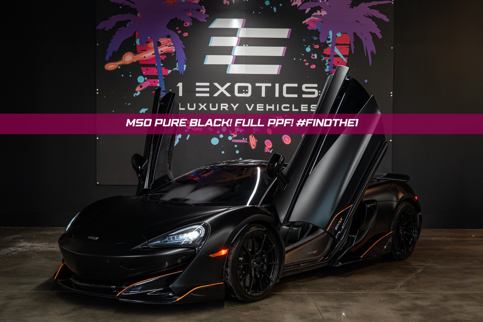 Used 2020 McLaren 600LT Spider RWD image 1